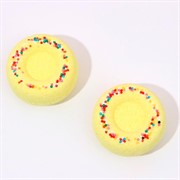 Набор бурлящих пончиков для ванны С Новым годом! 2шт по 65г медовый - фото 66779