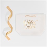 Пакет подарочный White Snow 28х20х9см - фото 66924