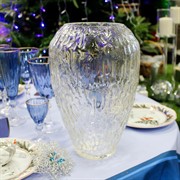 Ваза стеклянная Линда средняя - фото 67023