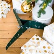 Подставка для новогодней ёлки зелёная металлическая 200-041Gr - фото 67164