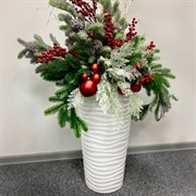 Кашпо Оазис 25л белый - фото 67256