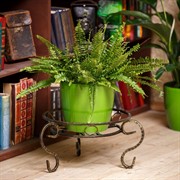 Цветочница напольная Классика на 1 цветок кованая высота 22см 70-151 - фото 67263