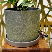 Горшок Дакар 3,5л серый кедр №3 - фото 67542