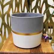 Горшок Кедр 1,7л белый №2 - фото 67554