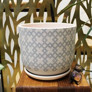 Горшок Кросс 2,9л белый бук №3 - фото 67562