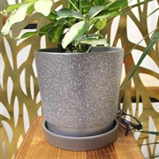 Горшок Лакшери 2,7л серый платан №3 - фото 67575