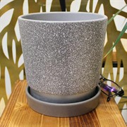 Горшок Лакшери 2,7л серый платан №3 - фото 67576