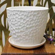 Горшок Манго 2,15л белый бутон №3 - фото 67594