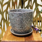 Горшок Сахара 1,8л серый крокус №2 - фото 67629