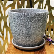Горшок Сахара 3,2л серый крокус №3 - фото 67631
