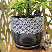 Горшок Хоккайдо 2,9л серый бук №3 - фото 67640