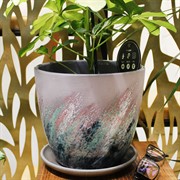 Горшок Живопись 2,3л сиреневый крокус №3 - фото 67663