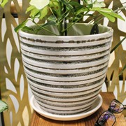 Горшок Сиена 4,2л белый крокус №4 - фото 67727