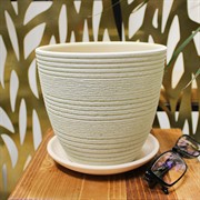 Горшок Халва 1,4л светло-зелёный крокус №2 - фото 67800