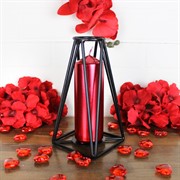 Подсвечник чёрный кованый Лофт на 1 свечу 607-56-B - фото 67827