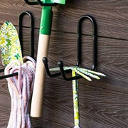 Крючок для хранения инструментов настенный средний металл 58-101B - фото 67959