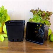 Горшок для рассады 13х13х13 1,5л твёрдый - фото 67968