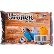 Минеральная подкормка Уголёк для птиц 100гр - фото 68035