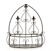 Цветочница садовая настенная кованая длина 78см 15-803 - фото 68047