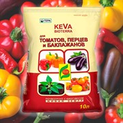 БиоГрунт КЕВА Биотерра для томатов и перцев 10л (8) - фото 68055
