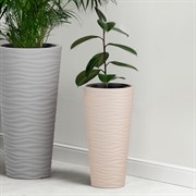 Кашпо Оазис 43л светло-бежевый - фото 68258