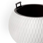 Кашпо подвесное Жемчужина 4л белый - фото 68262