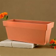 Ящик балконный Лофли касе 57.8*22.4 см 26 л терракот - фото 68443