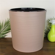 Горшок Вега 17,2л фраппе с вкладышем - фото 68532