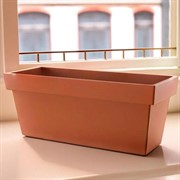 Ящик балконный Лофли касе 79.2*35.2см 36 л терракот - фото 68537