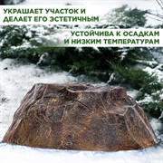 Крышка люка декоративная стеклопластик Камень ширина 120 F07803 - фото 68555