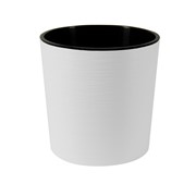 Горшок Вега 17,2л белый с вкладышем - фото 68591