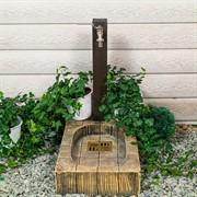 Умывальник садовый колонка с поддоном высота 53см U09241 - фото 68618