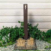 Колонка садовая умывальник с поддоном под дерево высота 58см U09253 - фото 68622