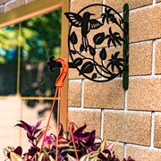 Кронштейн на стену Колибри для подвесного кашпо длина 27см металл 201-011B - фото 68632 Кронштейн на стену Колибри для подвесного кашпо длина 27см металл 201-011B - фото 68632