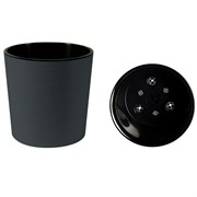 Горшок Вега 17,2л антрацит с вкладышем - фото 68637