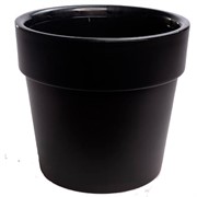 Горшок Протея 16,6л чёрный с вкладкой - фото 68716