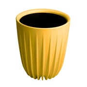 Горшок Сигма 4,5л медовый с вкладкой - фото 68748