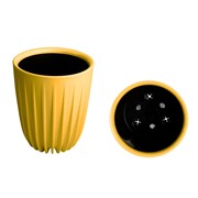 Горшок Сигма 4,5л медовый с вкладкой - фото 68749