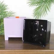 Горшок Нард 19х19 5,5л сиреневый с вкладышем - фото 68759