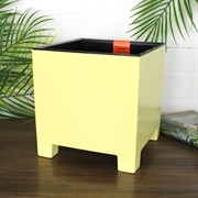 Горшок Нард 19х19 5,5л жёлтый мираж с вкладышем - фото 68783