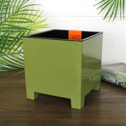 Горшок Нард 14х14 2,1л папоротник с вкладышем - фото 68788