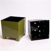 Горшок Нард 14х14 2,1л папоротник с вкладышем - фото 68791