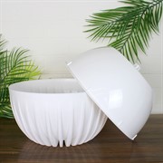 Миска Сигма 7,9л белый - фото 68807