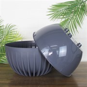 Миска Сигма 7,9л антрацит - фото 68821