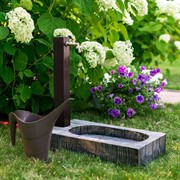 Умывальник садовый колонка с поддоном в комплекте высота 53см U09244 - фото 68963