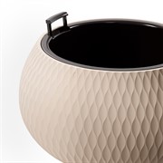 Кашпо Жемчужина 7л бежевый - фото 68990