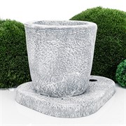 Поддон для садовой колонки под бетон полистоун высота 38см U09273 - фото 69093