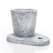 Поддон для садовой колонки под бетон полистоун высота 38см U09273 - фото 69097