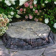 Крышка декоративная для люка Пень большой стеклопластик U07699 - фото 69117