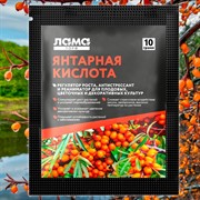 Янтарная кислота 10г стимулятор регулятор роста - фото 69281